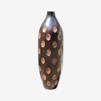 Vase en bois de grande taille