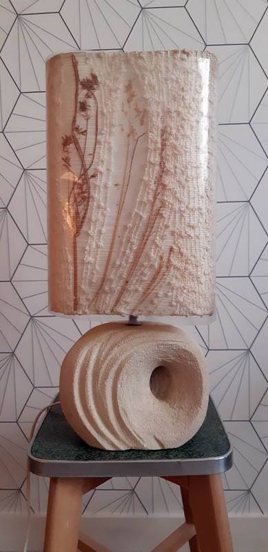 Table lamp after the sculptor Arsène Galisson.