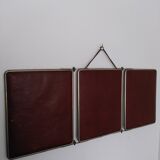 Triptych barber's mirror