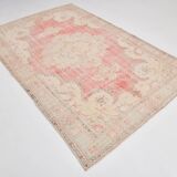 6x9 Soft Pastel Vintage Persian Rug, 176x297Cm SK 21097