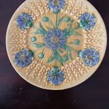 Set of 3 plates in slip 1920s