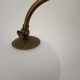 Old brass floor lamp