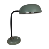 50s industrial style desk lamp, metal