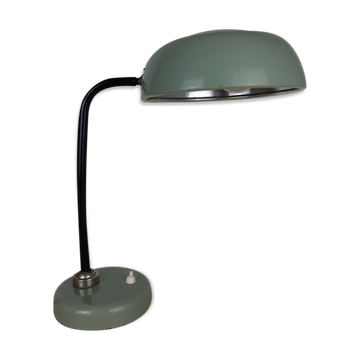 Lampe de bureau années 50 style industriel, métal