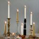 Bougeoir Scandinave  en bois,