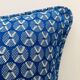 Square cushion, cover and insert. 50 x 50 cm. Piped edges