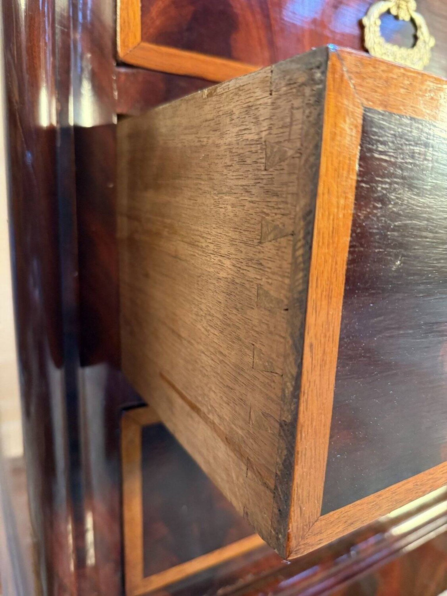 Louis Philippe period mahogany chest of drawers
