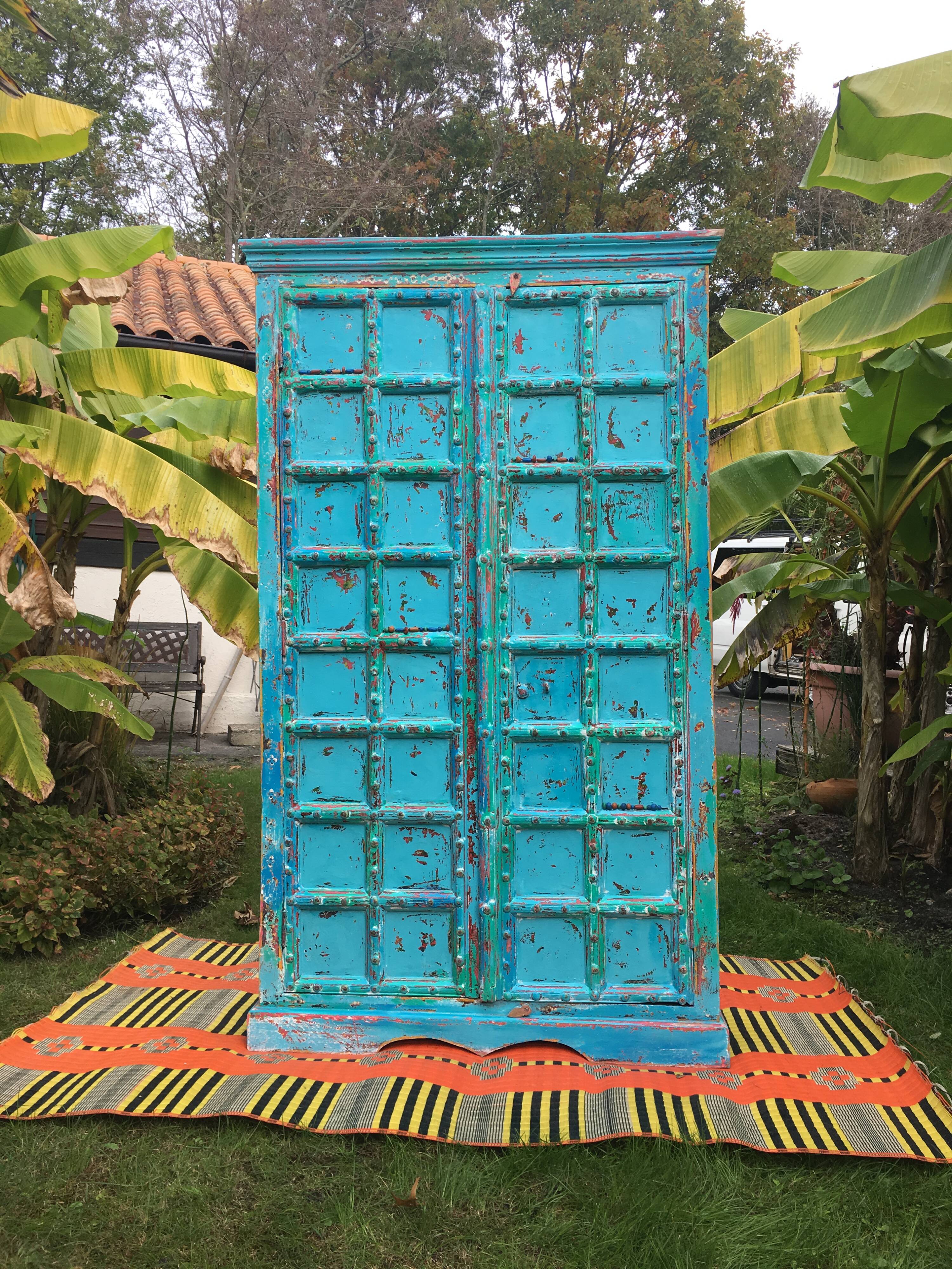 Wardrobe "Blue India"