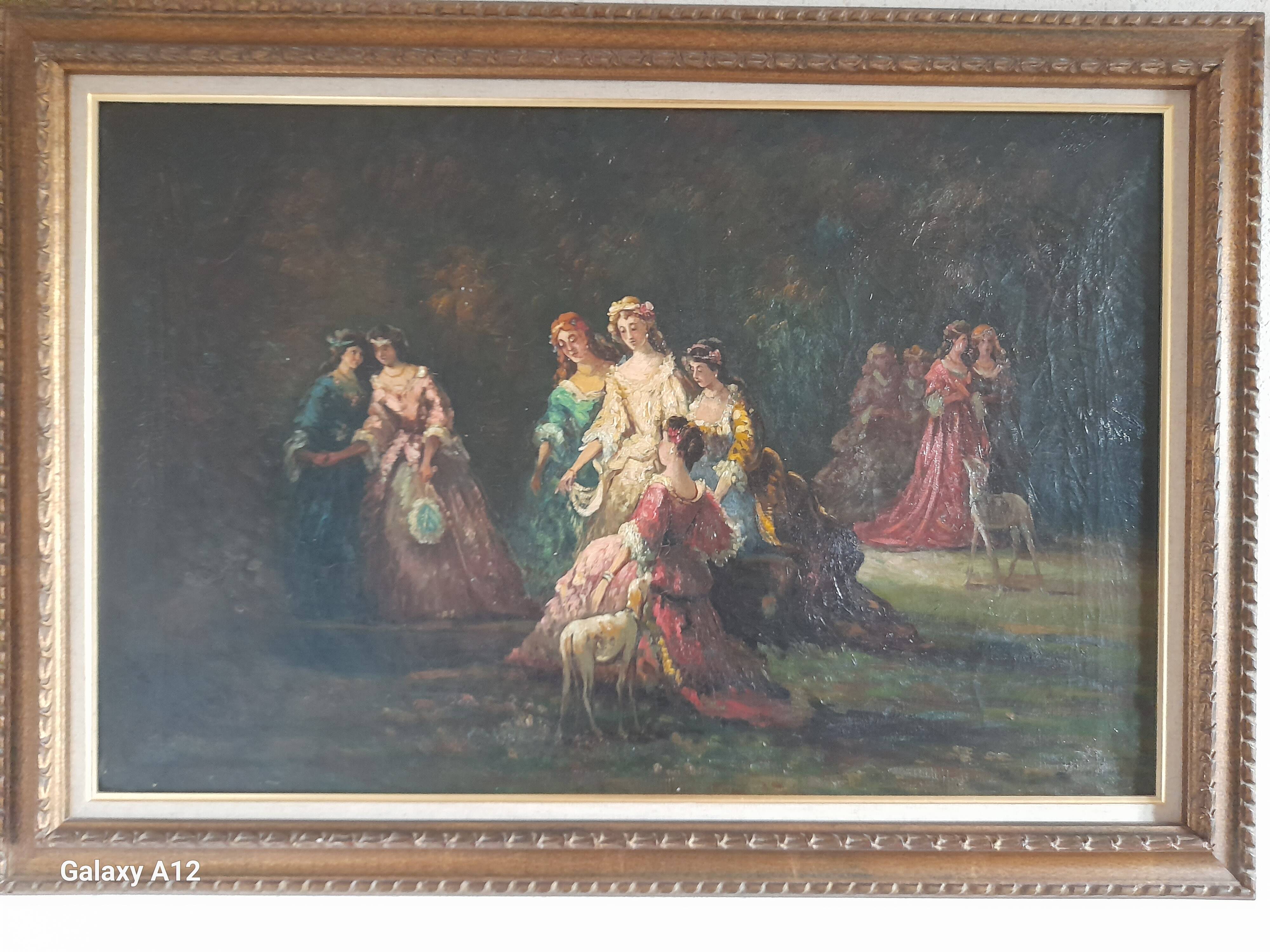 Tableau of the french school