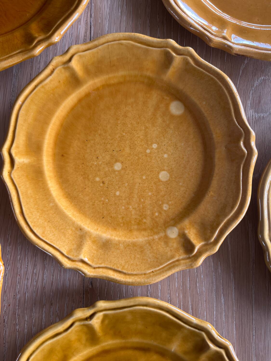 Set of 6 Aegitna Vallauris dinner plates