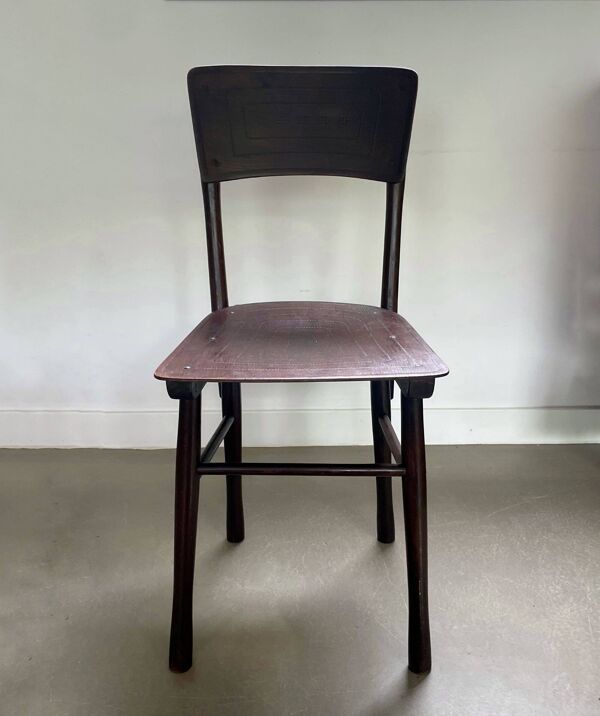 Chaise bistrot en bois par Jacob & Josef Kohn, 1ère moitié du 20e siècle