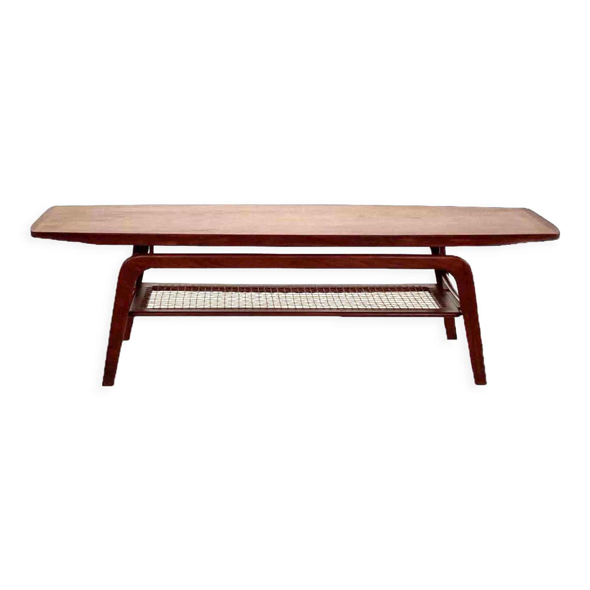 Vintage coffee table by Louis Van Teeffelen for Wébé 1950s