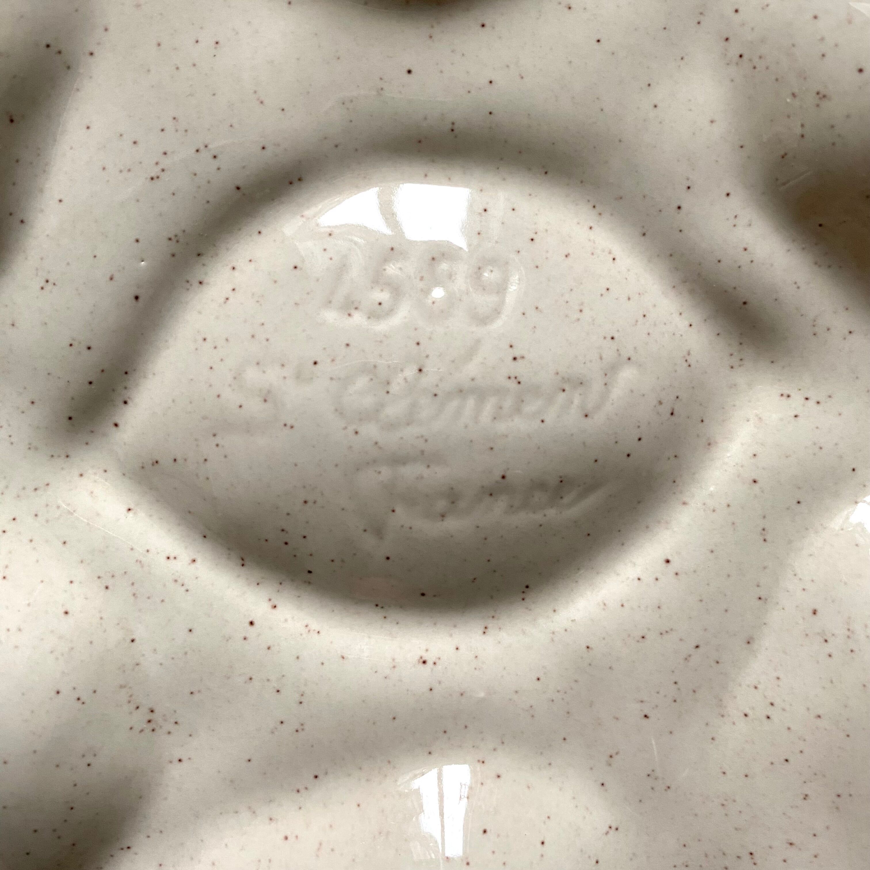 St Clement oyster plates