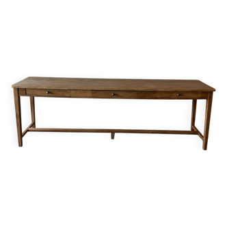 Table de réfectoire, drapier