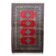 Vintage Uzbek Bukhara rug 92cm x 140cm 1960s
