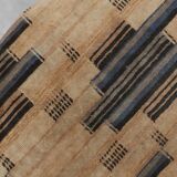 Art Deco adjustable piano stool with original upholstery, France 1920s