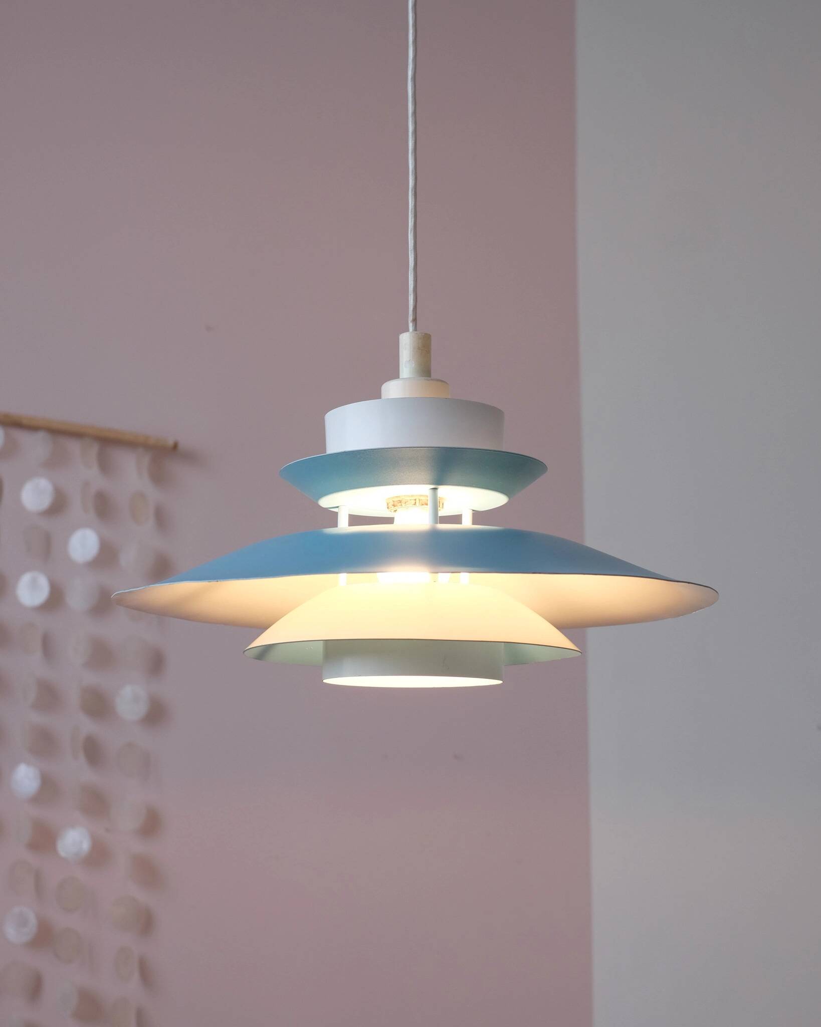 Old Scandinavian pendant light