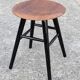 Scandinavian vintage minimalist stool Ilmari Tapiovaara, for Nesto 1960