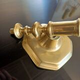 18th century bronze candle holder