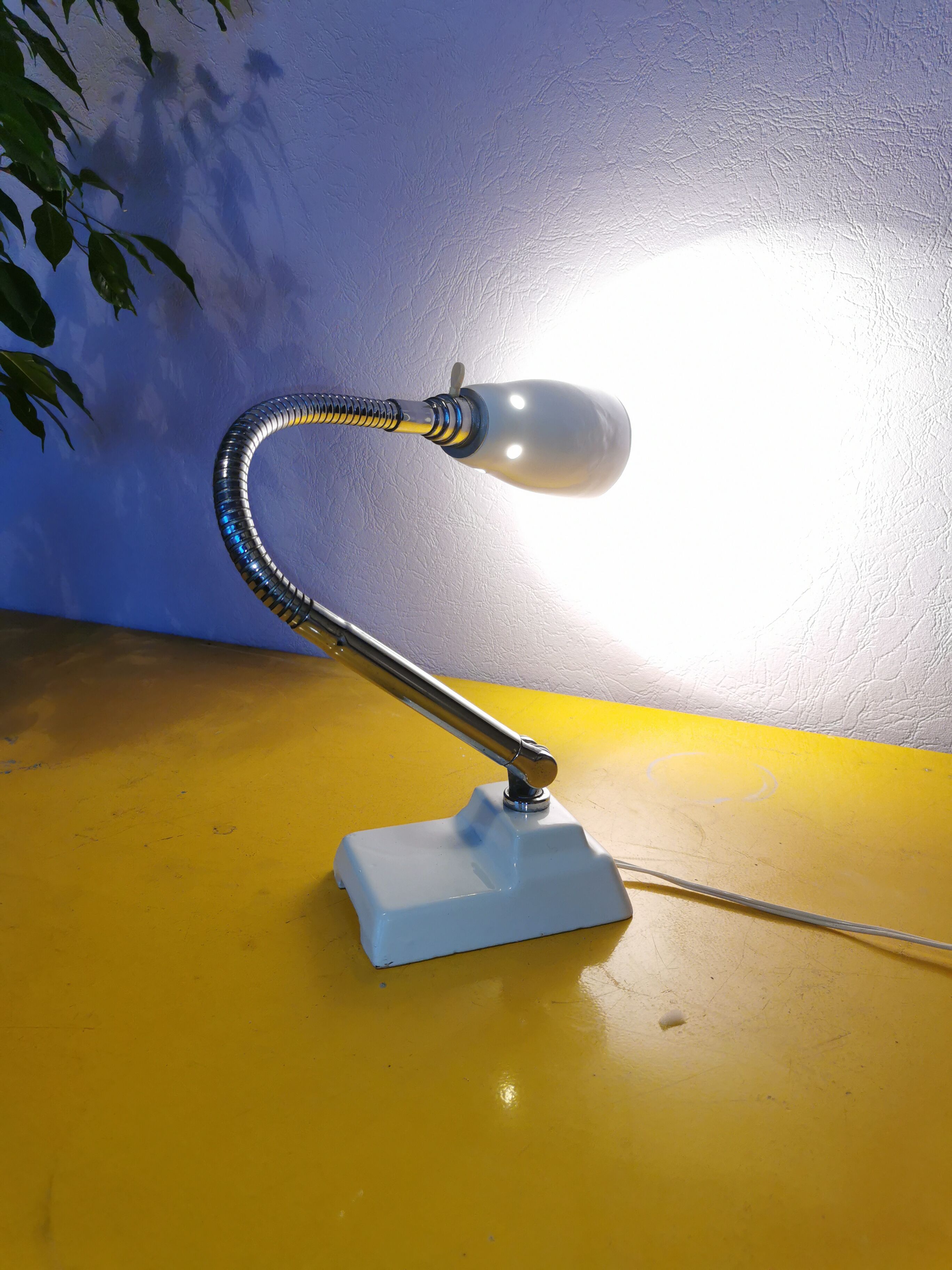 Kieklair natural science lamp, France, 1958