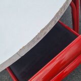 Vintage table and 6 chairs set