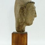 Buddha Head In Cooked Earth, Early 20th Century