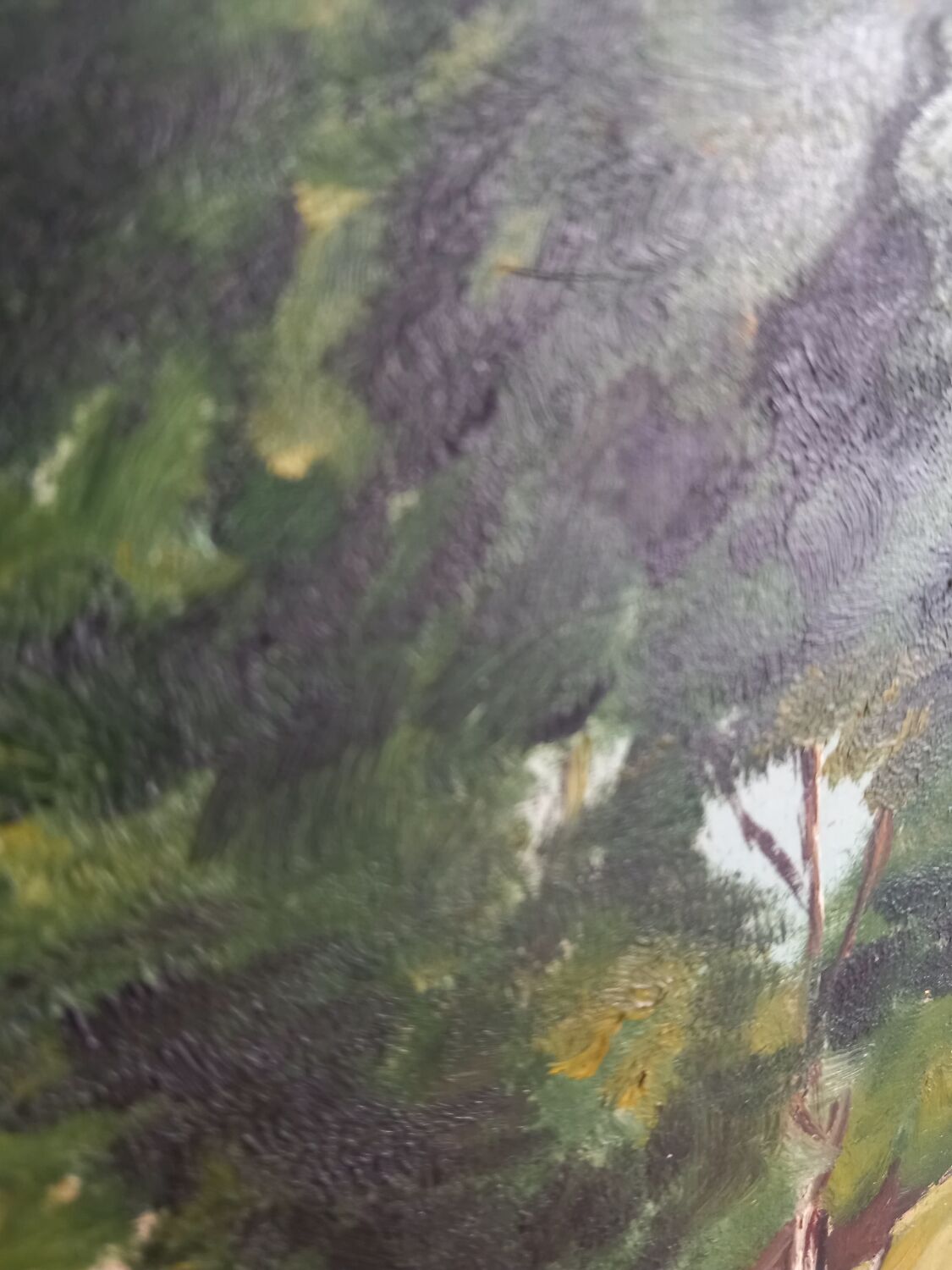 Marine with Shimmering Boats – Knife Oil by Louis D. Garrido