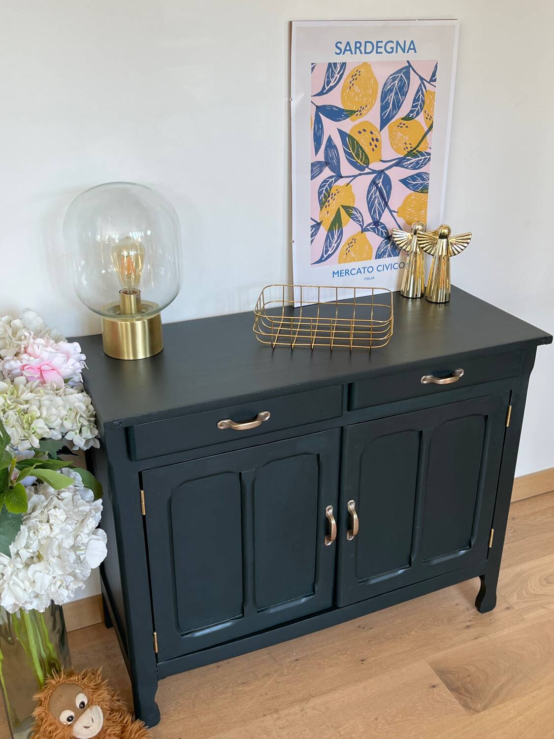 Vintage Parisian sideboard