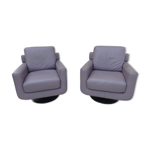 Paire de fauteuils design