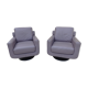 Pair of Italian design armchairs made in Italy