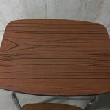 Stool foot step in 70s formica