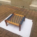 Braided ottoman
