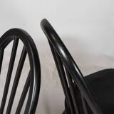 Black Quaker Chair by L. Ercolani for Ercol