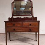 English mahogany dressing table