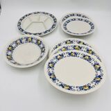 Set of 7 Cadiz plates