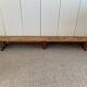Banc ancien en bois