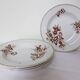 Set of 4 vintage deep plates from Sarreguemines, Danish model 210429.