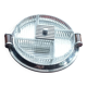 Art Deco 1930s silver-plated metal serving tray