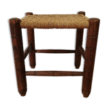 Wooden stool and rope 1950