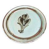 Large stoneware pie dish from Blanot pottery.