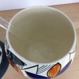 Vintage Aalen ceramic punch bowl
