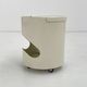 Table d'appoint Robo blanche par Joe Colombo pour Elco, 1970