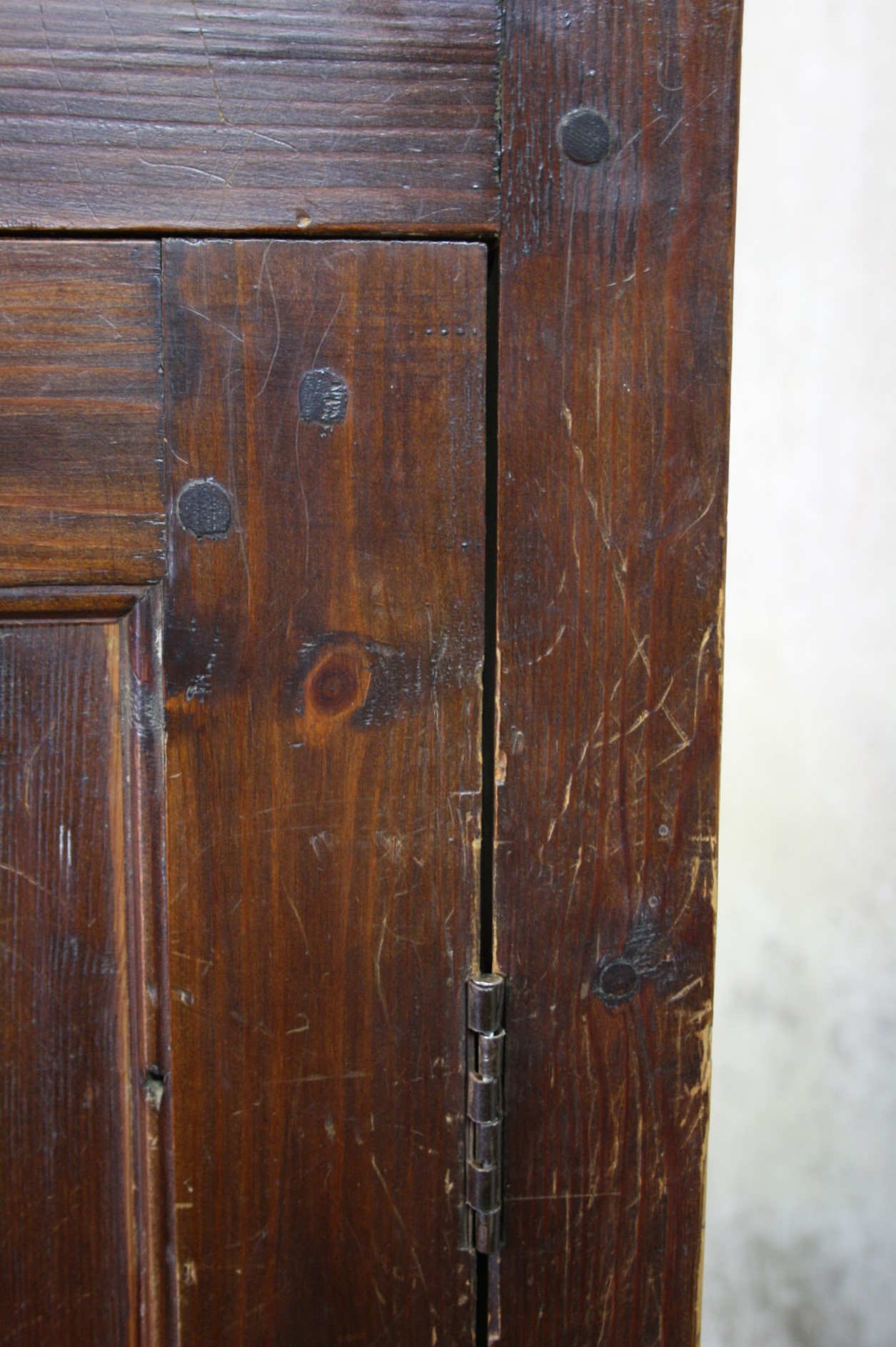 Antique solid wood cabinet