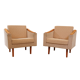 Pair of armchairs 1970s Czechoslovakia