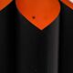 Sculptural pendant light by Bent Karlby for Lyfa