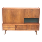 Buffet / armoire vintage en bois de teck fabriqué dans les années 60