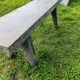 Old garden furniture in vintage stone
