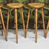 Set of 4 bar stools