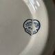 Old iron earth salad bowl R&A Salins, Jumièges model