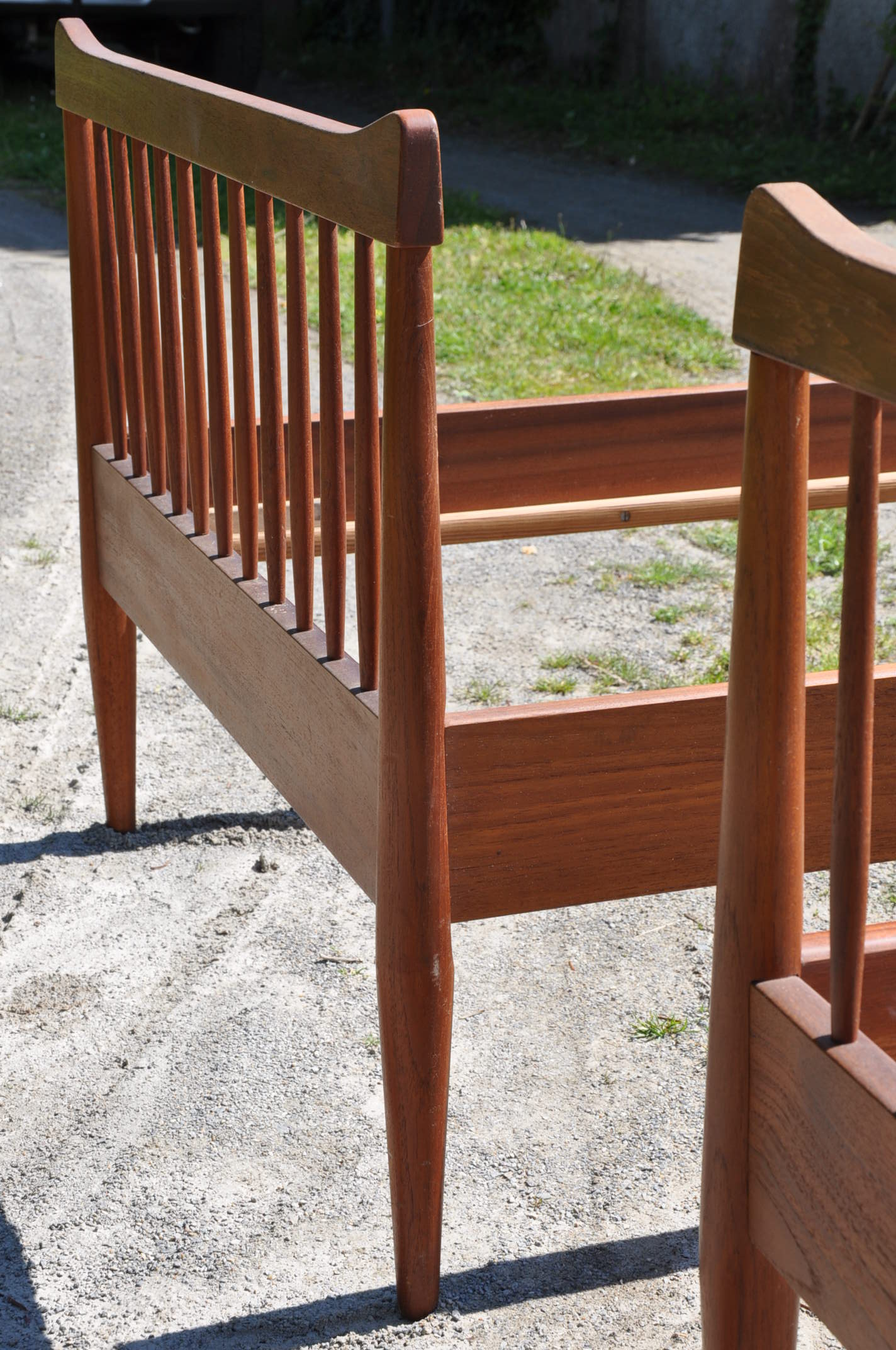 Pair of Scandinavian beds